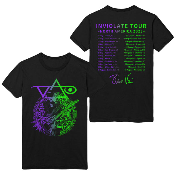 Inviolate Summer Tour 2023 Black T-Shirt
